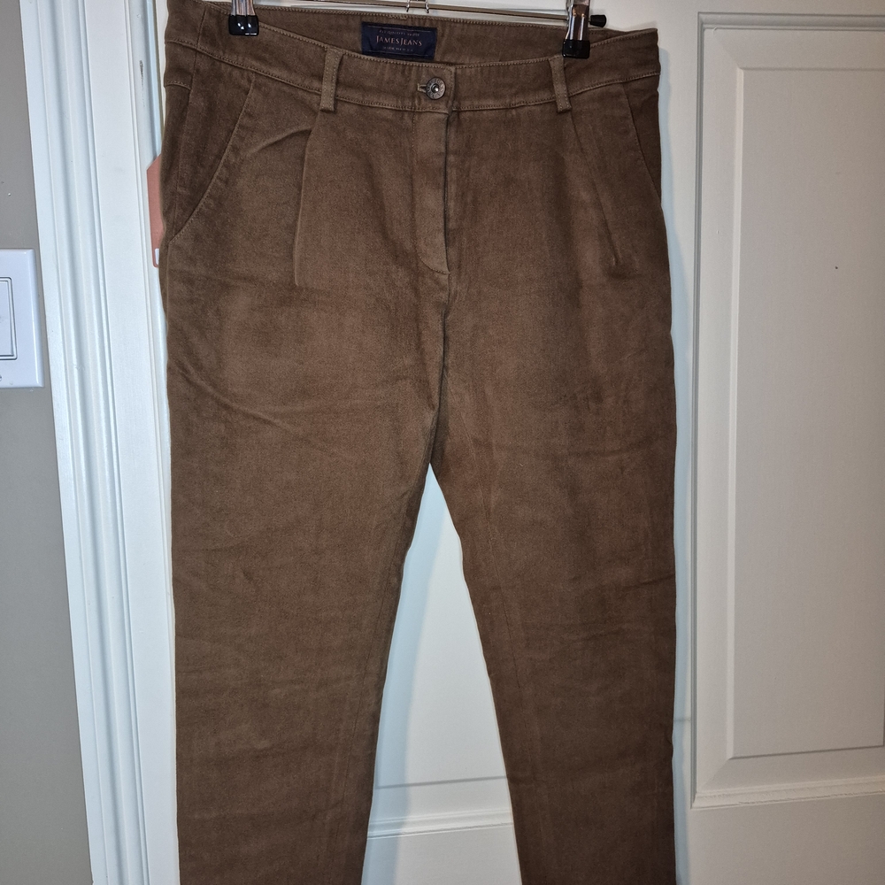 James Jeans Women's Brown Ankle Pants